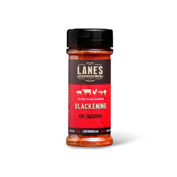 Lane's Blackening Small Shaker Size BBQ Rub Seasoning 105grams