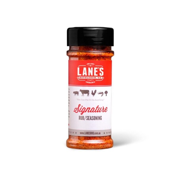 Lane's Signature Small Shaker Size BBQ Rub Seasoning 124grams