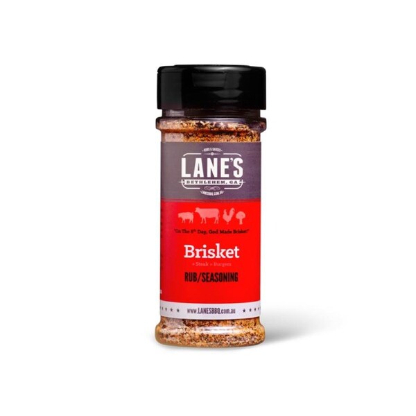 Lane's Brisket Small Shaker Size BBQ Rub Seasoning 124grams