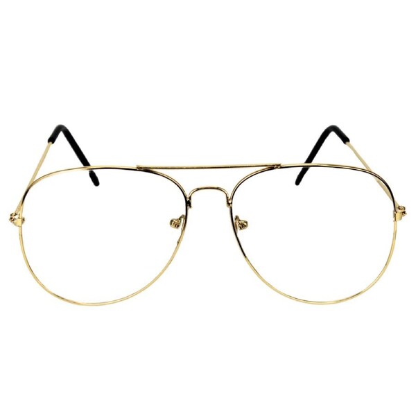 Clear Lens Aviator Glasses