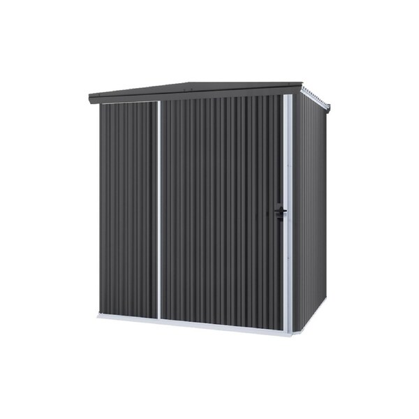 Stratco Handi-Mate Sliding Door Shed Gun Metal Grey / HM02 1.86m Wide x 1.55m Deep x 1.90m High