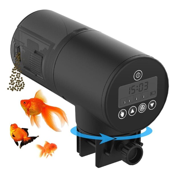 Advwin Automatic Fish Feeder for Aquarium Food Dispenser for Fish Tank