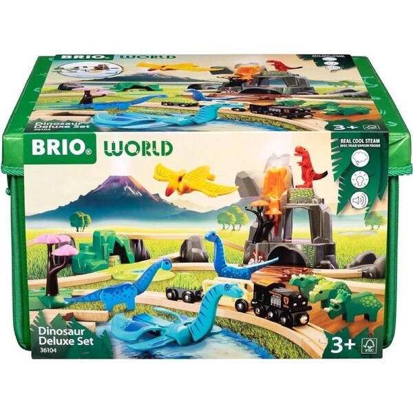 Brio World Dinosaur Deluxe Set 45pcs 36104