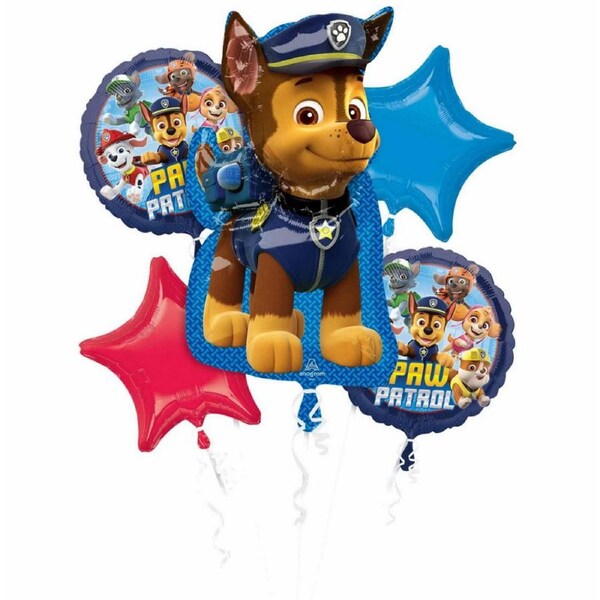 Paw Patrol Helium Balloon Bouquet