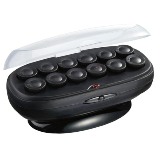 BaBylissPRO - 12 PC Professional Jumbo Hair Rollers - Ceramic Hair Curler - Hot Rollers
