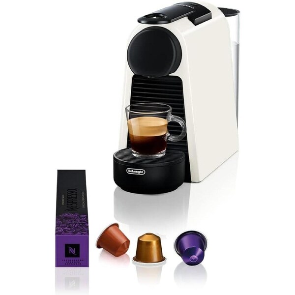 Nespresso De'Longhi Automatic Coffee Maker 1150W - Single-Serve Capsule Espresso Machine - Compact Design - 19 Bar Pressure