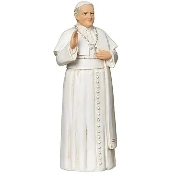 Roman Inc - Pope Francis Figure with Prayer Card