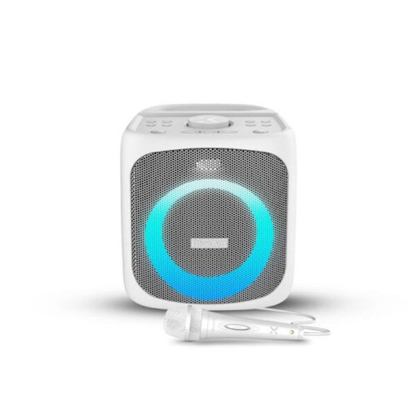 BlueAnt X4 Portable 50-Watt Bluetooth Party Speaker - White