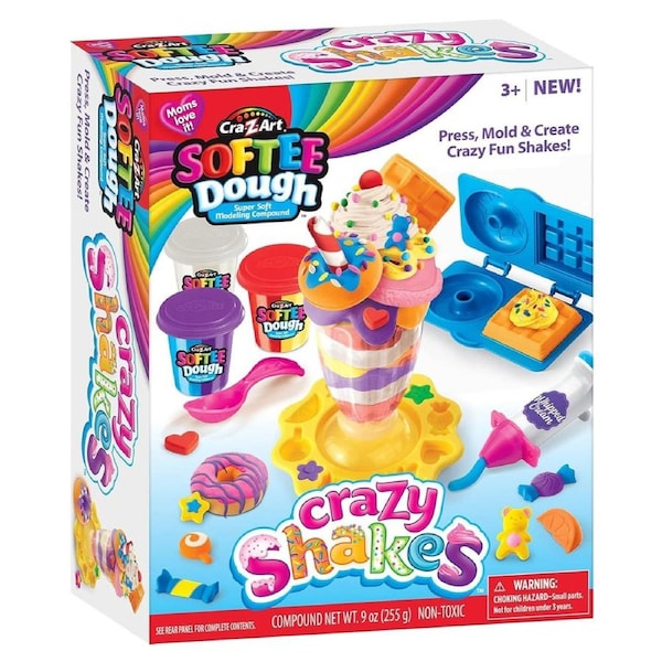 Cra-Z-Art Softee Dough Crazy Shakes Playset