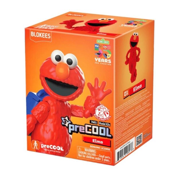 Blokees Figures - Sesame Street Elmo