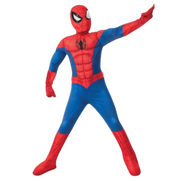 Marvel Disney Spider-Man Avengers Premium Boys Fancy Dress Up Costume S