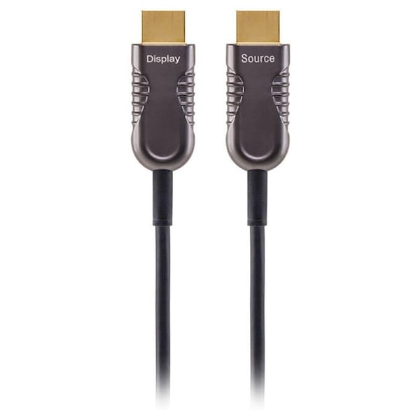 Pro2 4K Active Fibre Optic HDMI 18Gbps Cable High Speed Connector Black 30M