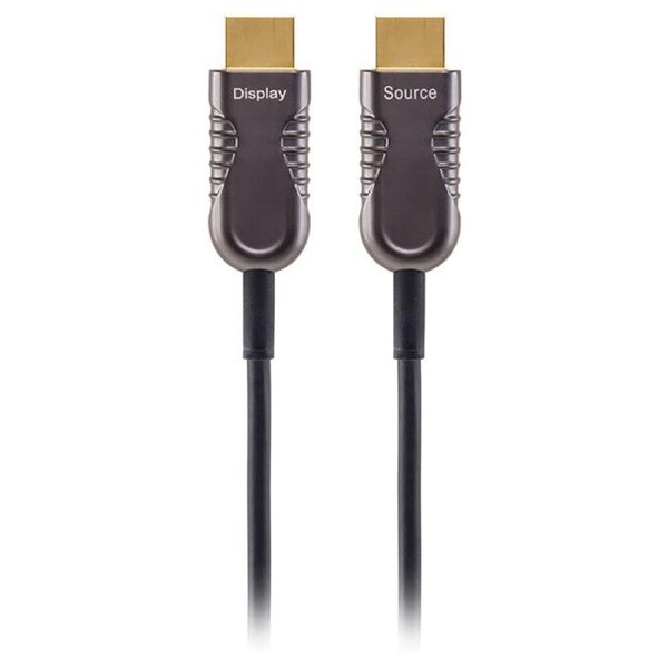 Pro2 4K Active Fibre Optic HDMI 18Gbps Cable High Speed Connector Black 20M