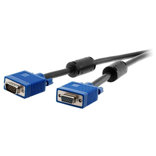 Pro2 M/F Male to Female VGA Lead Cable Connector w/ Filter For Computer 15M