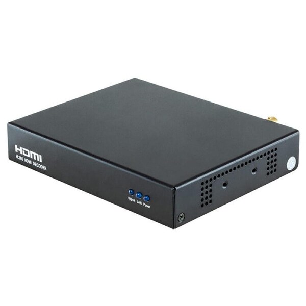Pro2 H.265/H.264 HD HDMI Decoder Device Hub For IP TV/Video Streams Black