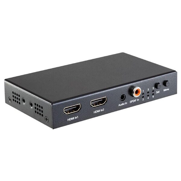 Pro2 HDMI 1x2 Splitter OR 2x1 Switch AV Audio/Video Distribution Hub Black