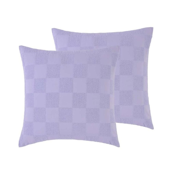 2 Pack Tipo Lilac European Pillowcase