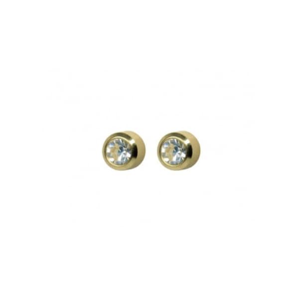 Adnohr Sys75 24K Gp 3mm Bezel Crystal 7531 0204