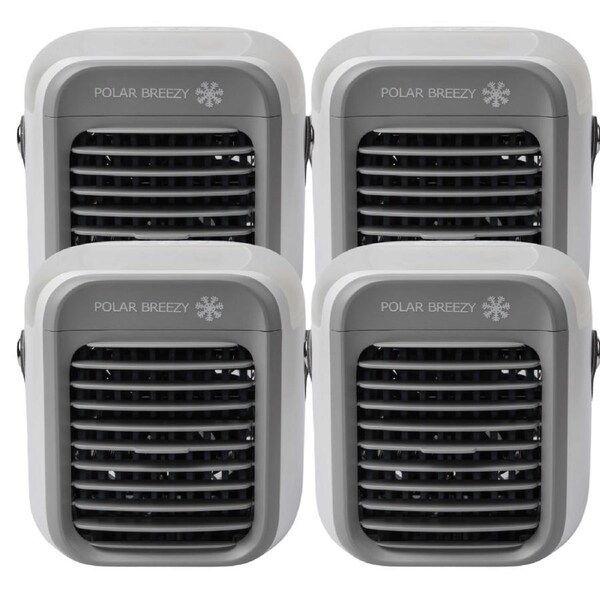 Set of 4 Portable Air Conditioner, Best Portable AC 2020, Mini AC for car, Portable Evaporative Cooler battery powered, Air cooler