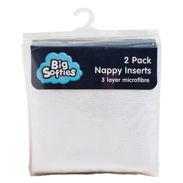 Big Softies 2 Pack Nappy Insert