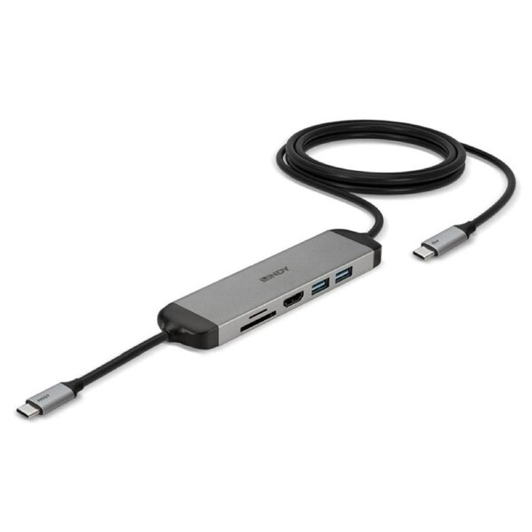 Lindy DST-Micro 140 USB-C Micro Laptop Dock (4K HDMI)