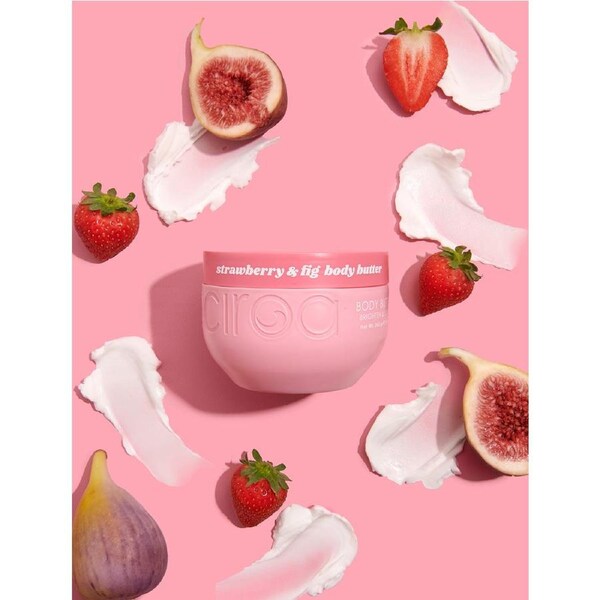 Ciroa Beauty Strawberry & Fig Body Butter 265g - Brightens & Calms