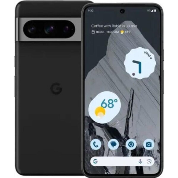 Google Pixel 8 Pro 128GB Obsidian (Unlocked) - Advanced AI Camera & Android 14