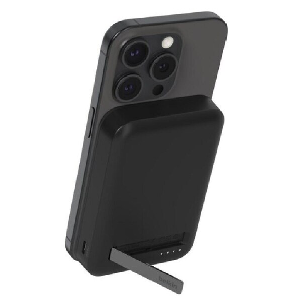 Belkin BoostCharge Qi2 15W 8K Magnetic Power bank - Black(BPD007BTBK)