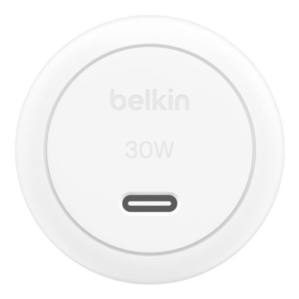 Belkin BoostCharge USB-C PD 3.0 PPS Wall Charger 30W - White(WCA008auWH)
