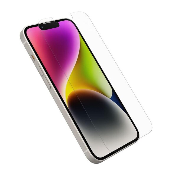 OtterBox Glass Apple iPhone 16e/ iPhone 14/ iPhone 13/ iPhone 13 Pro (6.1') Screen Protector Clear - (77-98209), Drop Protection, 2 Years Warranty 77-98209
