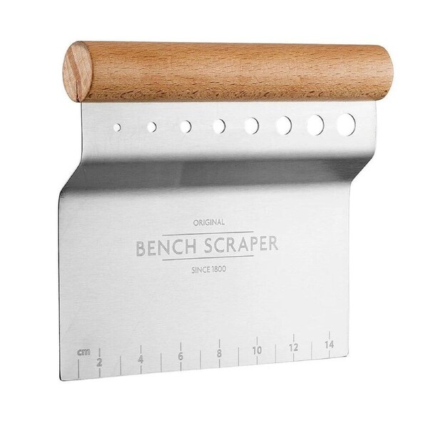Mason Cash Innovative Kitchen 4-in-1 Bench Scraper Stainless Steel