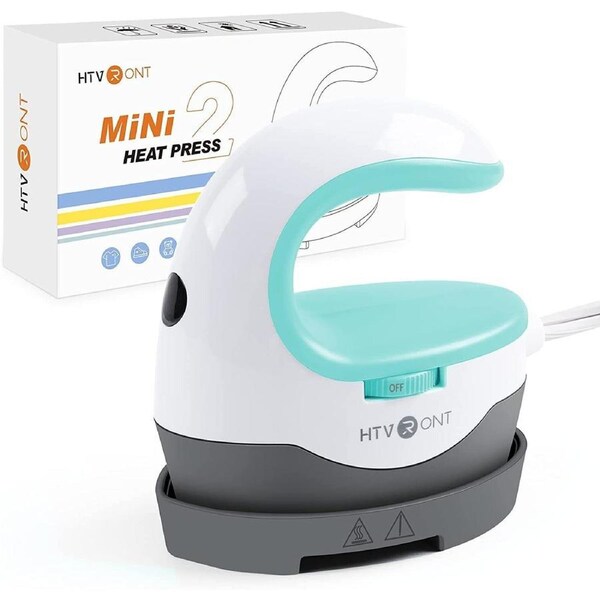 Small Heat Press Portable Iron Press Machine for T Shirts Hats Heating Transfer