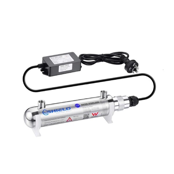 6LPM Ultraviolet Sterilizer Stainless Undersink Water Filter System UV-6W
