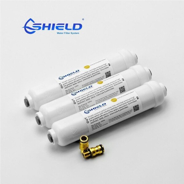 3 x 10" inline filter with garden hose connectors for Caravan Boat RV Camper