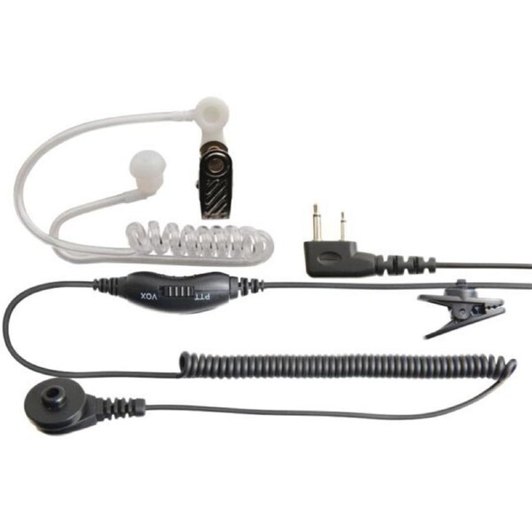 GME HS010 COVERT EARPIECE MIC SUIT TX677 TX6155 UHF HANDHELD RADIOS