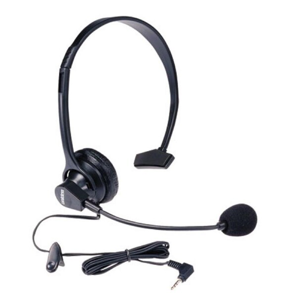 UNIDEN+PANASONIC ORIGINAL GENUINE CORDED HEADSET FOR CORDLESS PHONE 2.5MM JACK
