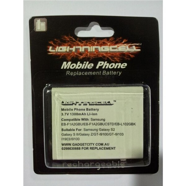 SAMSUNG GALAXY SII S2 REPLACEMENT AFTERMARKET GENERIC BATTERY