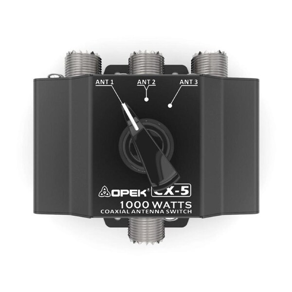 UNIVERSAL CX5 COAXIAL ANTENNA COMMUNICATION SWITCH BOX SO239 FEMALE UHF (CX3)