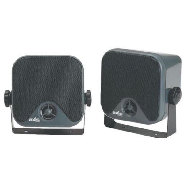 Axis ax442 surface mount 50 watts max speakers twin pack suits outdoor indoor