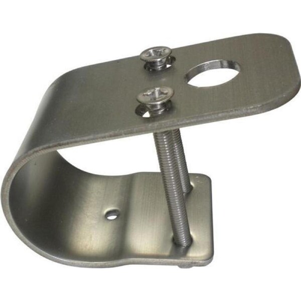 2 x76MM BULL BAR MOUNTING BRACKET ANTENNA AERIAL S/S WILL SUITS MOST BARS BRANDS