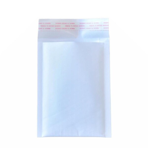 100x Bubble Padded Bag 00 100mm x 180mm Plain Blank Cushioned Envelope Mailer