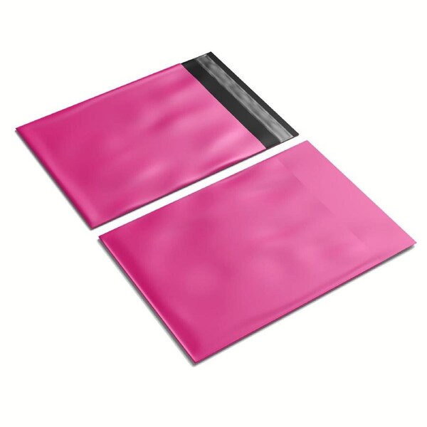100x Poly Mailer Pink 04 350 x 480mm Premium Courier Bag Mailing Satchel
