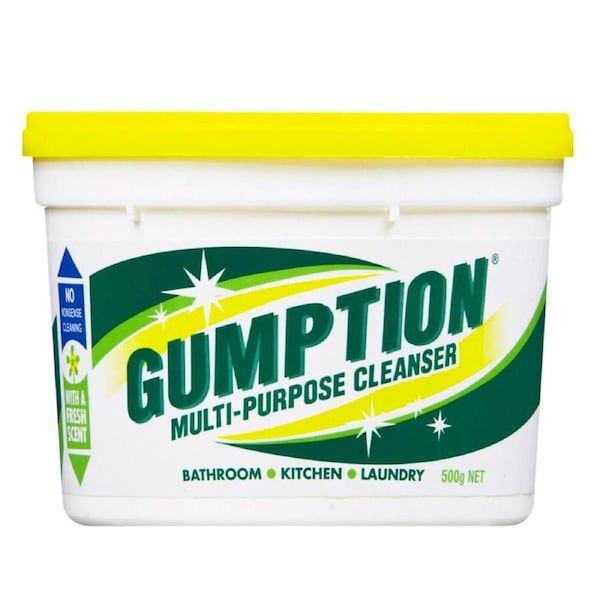 Gumption Paste Multipurpose Cleaner AUST MADE 500g Tub Kitchen Bathroom Tiles