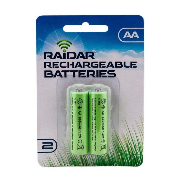 Snake Repeller Raidar Outback Rechargable Batteries AA 2pc for MP Plus Models