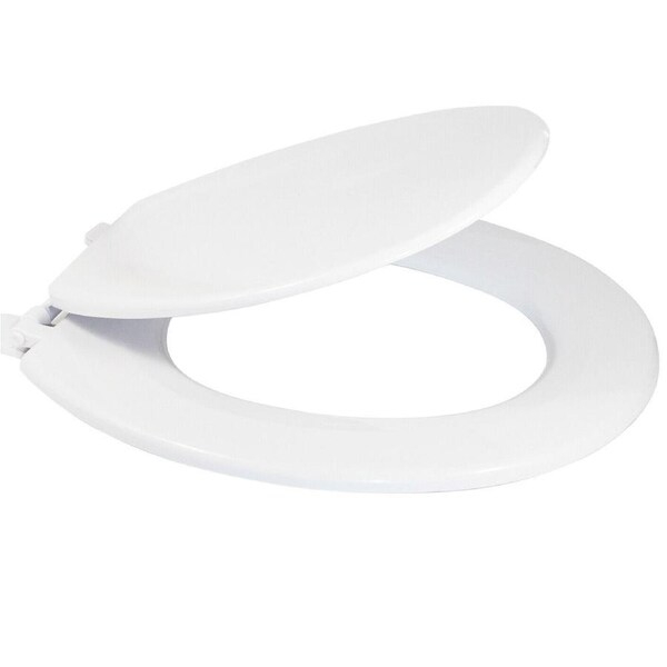 Toilet Seat & Cover Quality FixaLoo® Multi-Fit White with Hinges Aust Company