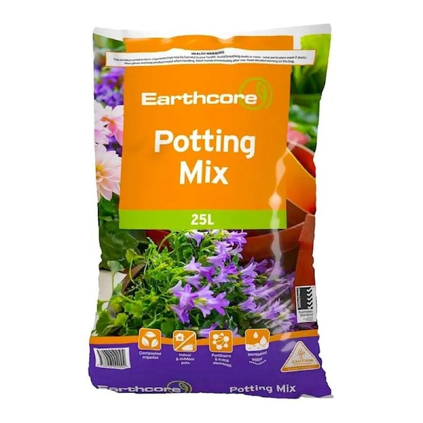 Potting Mix 25L Organic Plants Pot Tub Garden Plant Fruit Flower Soil Fertiliser