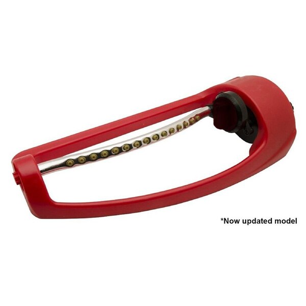 Lawn Sprinkler Oscillating Adjustable Pattern 17 Jet Spray Grass Garden Watering