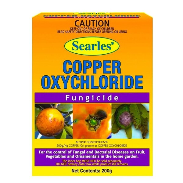 Copper Fungicide 200g Searles PRO Black Spot Brown Rot Rust Fruit Veg Garden