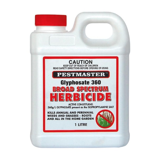 Glyphosate Weed Kill 360gL 1L Glypho PRO Herbicide Killer Spray Eqv/ Roundup LTR