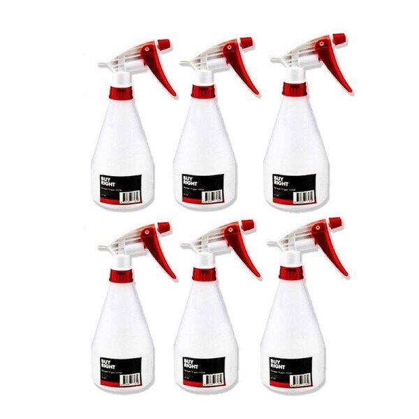 6x Spray Bottle 1000ml 1Ltr Trigger Gun Misting Sprayer Flower Restaurant Clean